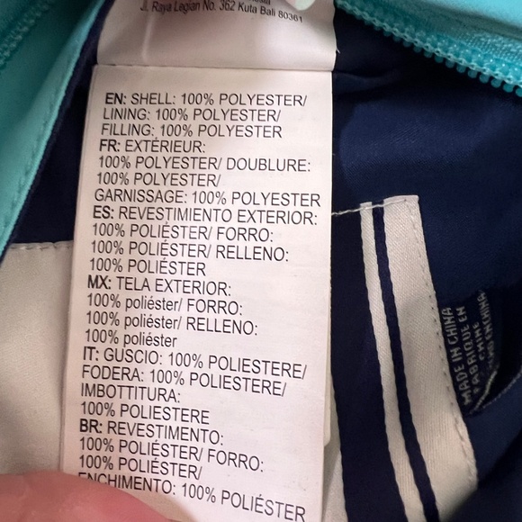 Roxy Girls Toddler Blue Insulated Snow Sport Bibs NWOT - Picture 10 of 10